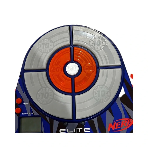 Elite Digital Target, Blue/Orange Nerf Gun Target - Picture 2 of 4